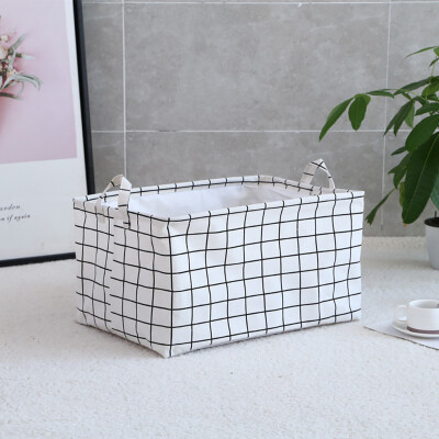Gobestart Waterproof Canvas Laundry Clothes Basket Storage Basket Folding Storage Box
Gobestart Waterproof Canvas Laundry Clothes Basket Storage Basket Folding Storage Box