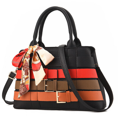 10 pieces from the batch woven buckle with womens contrast color shoulder diagonal scarf silk temperament portable mother bag
10 pieces from the batch woven buckle with womens contrast color shoulder diagonal scarf silk temperament portable mother bag