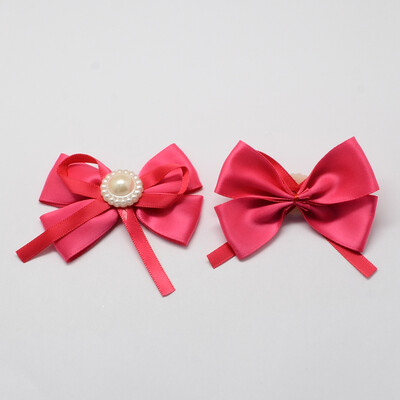 Handmade Woven Costume Accessories Ribbon Bowknot with ABS Plastic Beads DeepPink 58x75x16mm about 100pcsbag
Handmade Woven Costume Accessories Ribbon Bowknot with ABS Plastic Beads DeepPink 58x75x16mm about 100pcsbag