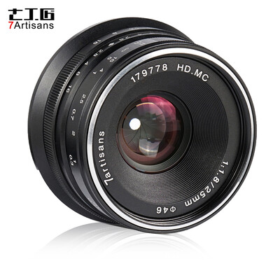 7artisans 25mm F18 Manual Focus Lens Large Aperture for Olympus Epm2E-PL7 E-PL8E-P5E-P6 for Panasonic G5G6G7GF5GF6GM10G
7artisans 25mm F18 Manual Focus Lens Large Aperture for Olympus Epm2E-PL7 E-PL8E-P5E-P6 for Panasonic G5G6G7GF5GF6GM10G