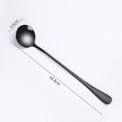 Stainless steel Long Handled coffee spoons Coffee ice drink stirring spoon Ice Cream Dessert Tea Spoon
Stainless steel Long Handled coffee spoons Coffee ice drink stirring spoon Ice Cream Dessert Tea Spoon