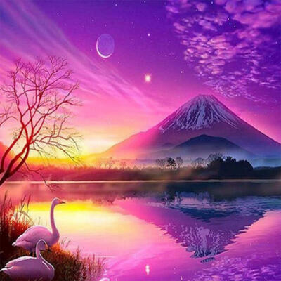 5D DIY Full Drill Diamond Painting Snow Mt Fuji Sky Cross Stitch Embroidery 
5D DIY Full Drill Diamond Painting Snow Mt Fuji Sky Cross Stitch Embroidery