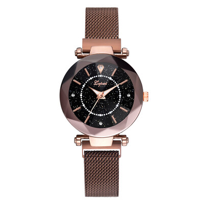 Luxury Watches Women Mesh Magnet Buckle Quartz Clock Starry Sky Bracelet Dress Wrist Watches Relogio Feminino
Luxury Watches Women Mesh Magnet Buckle Quartz Clock Starry Sky Bracelet Dress Wrist Watches Relogio Feminino