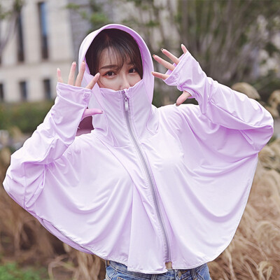 Sunscreen women 2019 new ultra-thin summer UV fairy coat cycling short sunscreen cloak
Sunscreen women 2019 new ultra-thin summer UV fairy coat cycling short sunscreen cloak