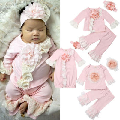 Newborn Baby Girl Lace 3D Flower Tops Long Pants Sleeping BagHeadband Outfits
Newborn Baby Girl Lace 3D Flower Tops Long Pants Sleeping BagHeadband Outfits