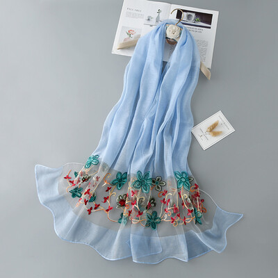 New solid color oleander hook flower flat embroidered silk scarf four seasons wild sun shawl national wind scarf scarves wholesale
New solid color oleander hook flower flat embroidered silk scarf four seasons wild sun shawl national wind scarf scarves wholesale