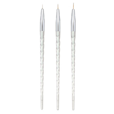 3pcs Nail Art Brushes Liner Tools Drawing Line Pen UV Gel Painting Acrylic Nail Brush Pen
3pcs Nail Art Brushes Liner Tools Drawing Line Pen UV Gel Painting Acrylic Nail Brush Pen