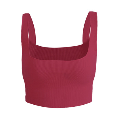 Fashion New Sling Pit Solid Color Vest Simple Solid Color Short Exposure Belly Vest
Fashion New Sling Pit Solid Color Vest Simple Solid Color Short Exposure Belly Vest