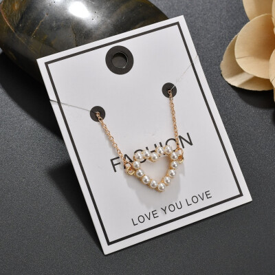 Hollow Oval Pearl Pendant Necklace Female Gold Alloy Necklace Fashion Jewelry Temperament Lady Style Necklace Wedding Gift
Hollow Oval Pearl Pendant Necklace Female Gold Alloy Necklace Fashion Jewelry Temperament Lady Style Necklace Wedding Gift