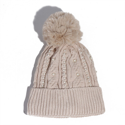 Hat Womens autumn&winter Korean pearl wool hat thickened&fluffy ball Pullover hat outdoor warm knit hat tide
Hat Womens autumn&winter Korean pearl wool hat thickened&fluffy ball Pullover hat outdoor warm knit hat tide