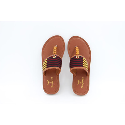 Scoperta beach slippers HK13 flying woven cloth pu wooden bead surface good cloth lining pu fit EVA TPR bottom 16597
Scoperta beach slippers HK13 flying woven cloth pu wooden bead surface good cloth lining pu fit EVA TPR bottom 16597