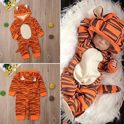 Cute Kid Newborn Baby Boy Girl Hooded Romper 3D Tiger Outfits Bodysuit Jumpsuit 0-18M
Cute Kid Newborn Baby Boy Girl Hooded Romper 3D Tiger Outfits Bodysuit Jumpsuit 0-18M