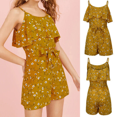 Starmoon Fashion Women Casual Sleeveless Sling Ladies Bandage Printed Long Jumpsuit
Starmoon Fashion Women Casual Sleeveless Sling Ladies Bandage Printed Long Jumpsuit
