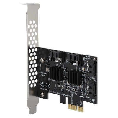 Greensen PCI-E to SATA30 4-Port Expansion Card 6G Converter Hard Disk Extender Adapter PCI-E Card Expansion Adapter Card
Greensen PCI-E to SATA30 4-Port Expansion Card 6G Converter Hard Disk Extender Adapter PCI-E Card Expansion Adapter Card
