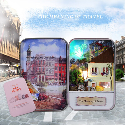 Gotoamei DIY Miniature House Furniture LED Box Theatre Decorate Creative Christmas Gifts
Gotoamei DIY Miniature House Furniture LED Box Theatre Decorate Creative Christmas Gifts