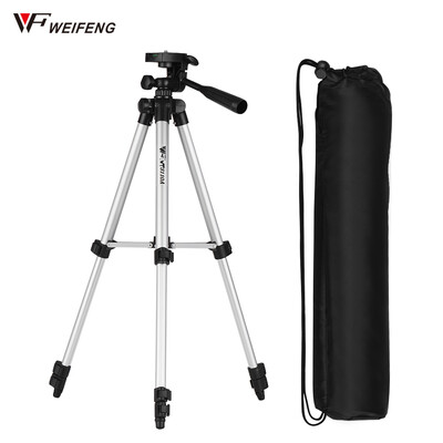WF WT-3110A Compact Portable Photography Tripod Stand Aluminum Alloy Max Load 15kg 14 Inch Screw with Carry Bag for DSLR Digita
WF WT-3110A Compact Portable Photography Tripod Stand Aluminum Alloy Max Load 15kg 14 Inch Screw with Carry Bag for DSLR Digita