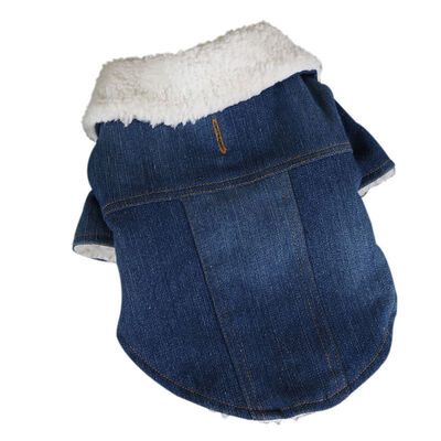 Fashion dog waterproof plush denim plus velvet jacket clothes pet cat dog jacket autumn&winter warm dog clothes
Fashion dog waterproof plush denim plus velvet jacket clothes pet cat dog jacket autumn&winter warm dog clothes