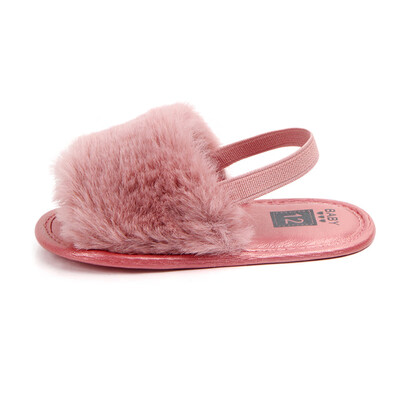 Baby Infant Girls Soft Sole Shoes Plush Slide Sandal First Walkers Anti-slip Walking Shoes
Baby Infant Girls Soft Sole Shoes Plush Slide Sandal First Walkers Anti-slip Walking Shoes