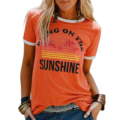 Starmoon Women Summer Letters Printing Short Sleeve Shirt Casual Tunic Tops Blouse
Starmoon Women Summer Letters Printing Short Sleeve Shirt Casual Tunic Tops Blouse