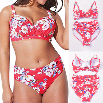 Roseonmyhand Sexy Womens Plus Size High Waist Bikini Set Swimwear Beach Swimsuit Monokini
Roseonmyhand Sexy Womens Plus Size High Waist Bikini Set Swimwear Beach Swimsuit Monokini