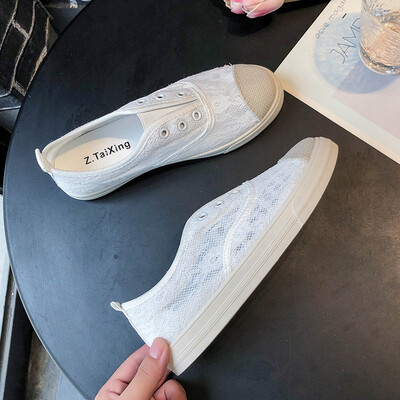 Girls popular white shoes 2019 spring Korean version of Joker summer mesh breathable thick bottom fisherman lazy shoes tide
Girls popular white shoes 2019 spring Korean version of Joker summer mesh breathable thick bottom fisherman lazy shoes tide