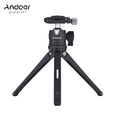 Andoer Table Desktop Mini Travel Tripod with Ball Head Quick Release Plate for Canon Nikon Sony DSLR for GoPro Hero 6543 for Y
Andoer Table Desktop Mini Travel Tripod with Ball Head Quick Release Plate for Canon Nikon Sony DSLR for GoPro Hero 6543 for Y