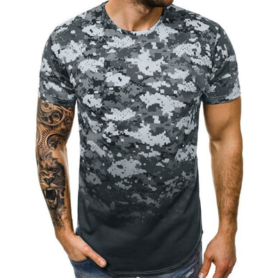 Toponeto Mens Summer Slim Casual Print Camouflage O-Neck Fit Short Sleeve Top Blouse
Toponeto Mens Summer Slim Casual Print Camouflage O-Neck Fit Short Sleeve Top Blouse
