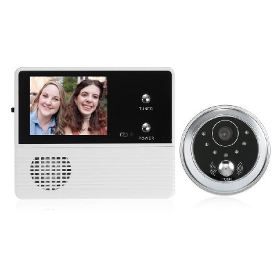 24" TFT LCD Screen Digital Peephole Viewer Camera Door Monitor Electronic Digital Door Monitoring for Home Security Doorbell
24" TFT LCD Screen Digital Peephole Viewer Camera Door Monitor Electronic Digital Door Monitoring for Home Security Doorbell