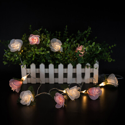 〖Follure〗Fiber Optic Rose String White Powder Phase Flower Decorative Lights 10LED
〖Follure〗Fiber Optic Rose String White Powder Phase Flower Decorative Lights 10LED