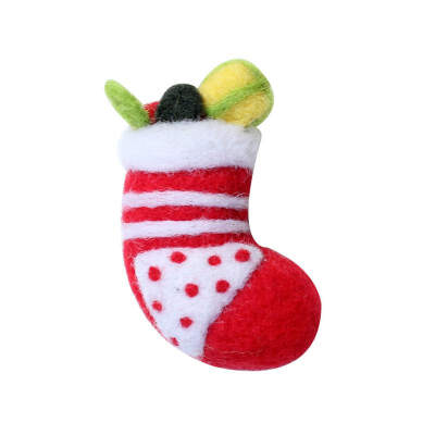 Christmas Brooch Wool Felt Kit Handmade Material DIY Package Wreath Santa Claus Christmas Tree Pattern Brooch Felting Crafts
Christmas Brooch Wool Felt Kit Handmade Material DIY Package Wreath Santa Claus Christmas Tree Pattern Brooch Felting Crafts