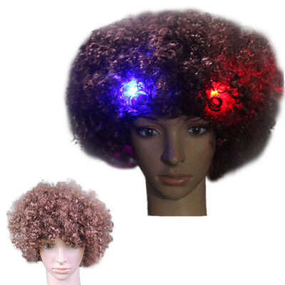 〖Follure〗Party Disco LED Flash Clown Hair Football Fan-Adult Afro Masquerade Hair Wig
〖Follure〗Party Disco LED Flash Clown Hair Football Fan-Adult Afro Masquerade Hair Wig