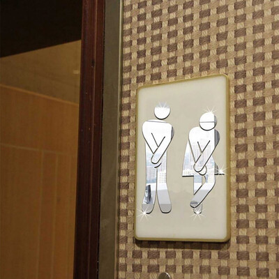 〖Follure〗Toilet Room Sign Decorative Bathroom Sign For Hotel Bar Restaurant Mirror Wall
〖Follure〗Toilet Room Sign Decorative Bathroom Sign For Hotel Bar Restaurant Mirror Wall