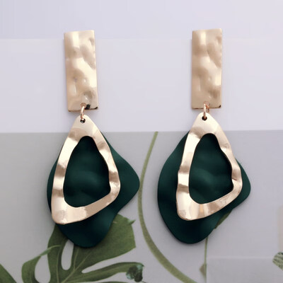 EK607 New Design Metal Spray Heart Flower Water Drop Earrings for Women Statement Trendy Sweet Jewelry Brincos Party Pendientes
EK607 New Design Metal Spray Heart Flower Water Drop Earrings for Women Statement Trendy Sweet Jewelry Brincos Party Pendientes