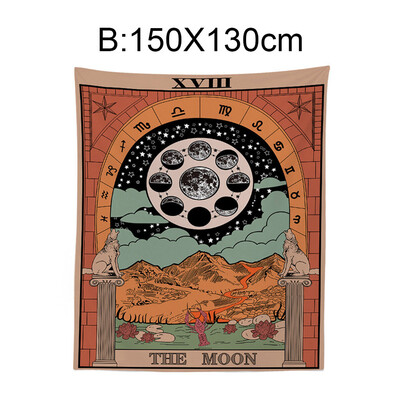 Gobestart Tarot Tapestry The Moon Star Sun Medieval Europe Divination Wall Hanging Hot
Gobestart Tarot Tapestry The Moon Star Sun Medieval Europe Divination Wall Hanging Hot