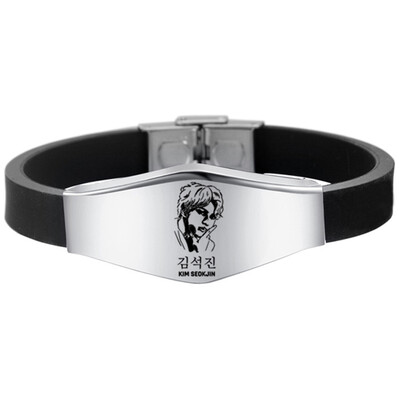 Kpop BTS EXO GOT7 Black Pink Seventeen Twice Stainless Steel Sports Bracelet Combination Logo Adjustable Bracelet
Kpop BTS EXO GOT7 Black Pink Seventeen Twice Stainless Steel Sports Bracelet Combination Logo Adjustable Bracelet