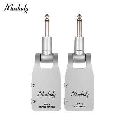 Muslady 24G Wireless Guitar System Transmitter & Receiver Built-in Rechargeable Lithium Battery 30M Transmission Range for Electr
Muslady 24G Wireless Guitar System Transmitter & Receiver Built-in Rechargeable Lithium Battery 30M Transmission Range for Electr