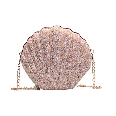 Shell Shape Women Glitter Shoulder Bag Shiny Bag Creative Lady Girl Chain Cross body Bag Party Shoulder Bag
Shell Shape Women Glitter Shoulder Bag Shiny Bag Creative Lady Girl Chain Cross body Bag Party Shoulder Bag