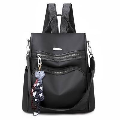 Double-shoulder bag womens Korea style nylon fashionable bag travel waterproof Oxford canvas backpack
Double-shoulder bag womens Korea style nylon fashionable bag travel waterproof Oxford canvas backpack