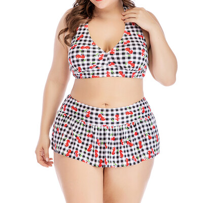 Saidsome Women Plus Size High Waist Swimwear Plaid Print Swimsuit Push Up Padded Bikini
Saidsome Women Plus Size High Waist Swimwear Plaid Print Swimsuit Push Up Padded Bikini