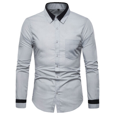 Toponeto Men Striped Splicing Pocket Long Sleeve Shirt Fashion Long Sleeve Blouse Top
Toponeto Men Striped Splicing Pocket Long Sleeve Shirt Fashion Long Sleeve Blouse Top