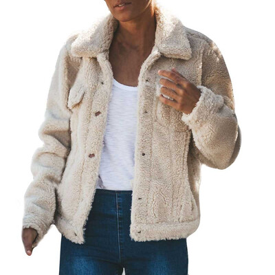 Toponeto Womens Plush Autumn Pocket Winter Long Sleeve Keep Warm Fashion Pocket Long Coat
Toponeto Womens Plush Autumn Pocket Winter Long Sleeve Keep Warm Fashion Pocket Long Coat