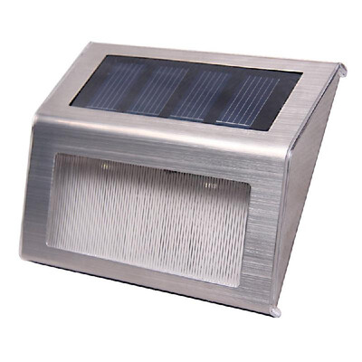 Solar Powered Staircase Step Light 2-LED Wireless Stainless Steel Stairways Path Garden Floor Wall Patio Lamp Landscape Lighting
Solar Powered Staircase Step Light 2-LED Wireless Stainless Steel Stairways Path Garden Floor Wall Patio Lamp Landscape Lighting