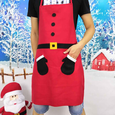 Tailored Christmas Cartoon Santa Claus Apron Bar Waiter Kitchen Cooking Apron Home Decor
Tailored Christmas Cartoon Santa Claus Apron Bar Waiter Kitchen Cooking Apron Home Decor