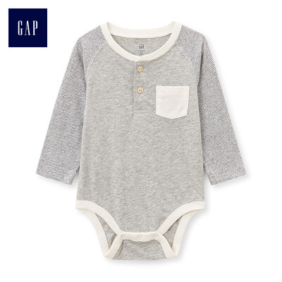 GAP flagship store childrens clothing male baby long-sleeved Henry collar onesies baby clothes romper 374340 light gray ash 90cm 18-24 months
GAP flagship store childrens clothing male baby long-sleeved Henry collar onesies baby clothes romper 374340 light gray ash 90cm 18-24 months