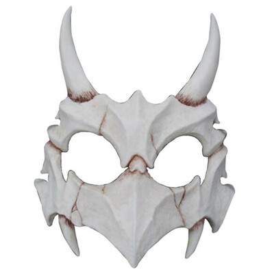 Resin Bone Mask Japanese Gods Style Cosplay Mask Half Face Covered Prom Performance Art Mask Halloween Costume Accessories
Resin Bone Mask Japanese Gods Style Cosplay Mask Half Face Covered Prom Performance Art Mask Halloween Costume Accessories