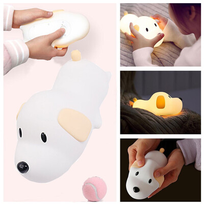 〖Follure〗Night Light LED Puppy Silicone Baby Touch Lamp Rechargeable USB Touch Control
〖Follure〗Night Light LED Puppy Silicone Baby Touch Lamp Rechargeable USB Touch Control