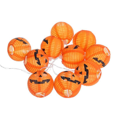Batt-ery Powered Fairy String Light Pum-pkin Lantern DIY 10 LE-D Decorative Hall-oween lights for Party Holiday Decoration 
Batt-ery Powered Fairy String Light Pum-pkin Lantern DIY 10 LE-D Decorative Hall-oween lights for Party Holiday Decoration