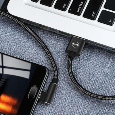 Universal 5A USB To Elbow Type-C Fast Charging Braided Cable Line For Mobile Phones-1m
Universal 5A USB To Elbow Type-C Fast Charging Braided Cable Line For Mobile Phones-1m