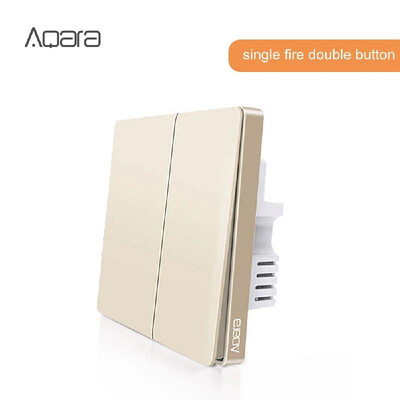 Aqara QBKG03LM Wall Switch Intelligent Home Switching Remote Control Home Kit Mi Home Appsingle fire double button
Aqara QBKG03LM Wall Switch Intelligent Home Switching Remote Control Home Kit Mi Home Appsingle fire double button