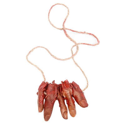 Halloween Fake Scary Severed Hand Broken Body Parts Simulating Bloody Organ Props for Halloween Vampire Zombie Party Decorations
Halloween Fake Scary Severed Hand Broken Body Parts Simulating Bloody Organ Props for Halloween Vampire Zombie Party Decorations